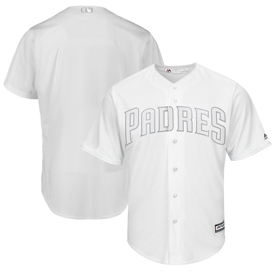 Customized Men San Diego Padres black Blank MLB Jerseys->san diego padres->MLB Jersey